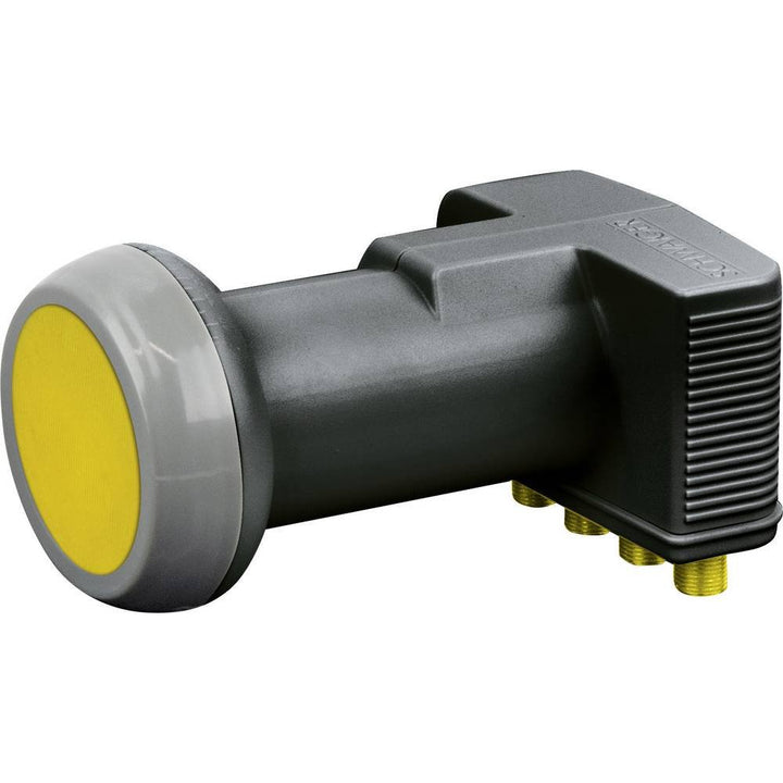 Schwaiger extrem hitzebeständig Sun Protect Quad-LNB anthrazit