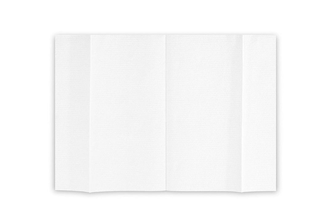 Quicky Papierhandtuch, Z-Interfold, 21 x 32 cm, 3 lagig, hochweiss, 2560 Blatt, 1er Pack (1 x 1 Stüc