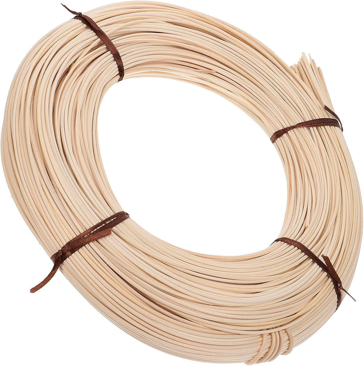 Happyyami Runder Schilfkeil 1 Rolle Geflochtenes Rattan Gurtkorb Rattan Weidengeflecht Rattanrohr Ha