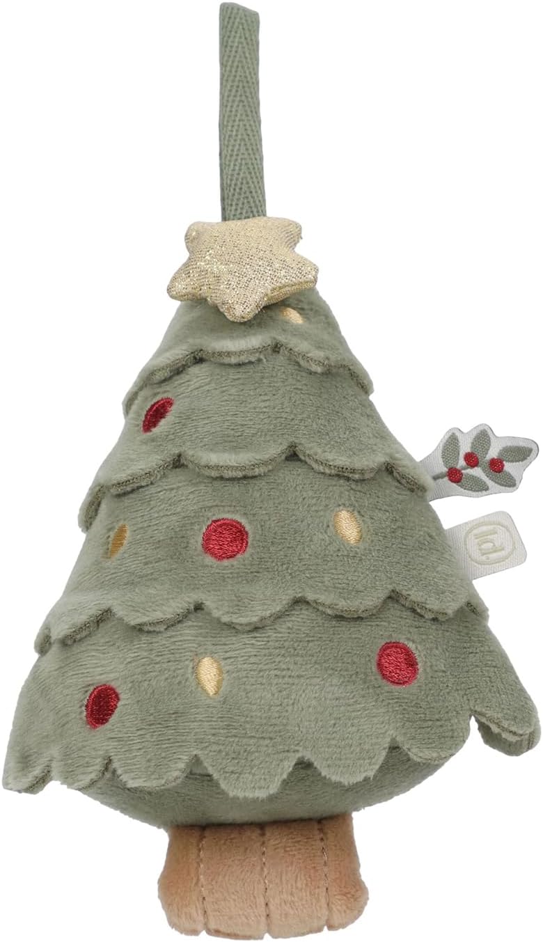 Little Dutch Christbaumschmuck Weihnachtsbaumschmuck Anhänger Soff-Figuren 4er Set Rosa - Weihnachte
