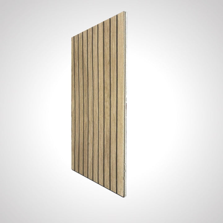 EPS Wandpaneel Lamellenoptik – 50x100 cm – Modern, Leicht, Wärme- & Schalldämmend, DIY Montage – Inn