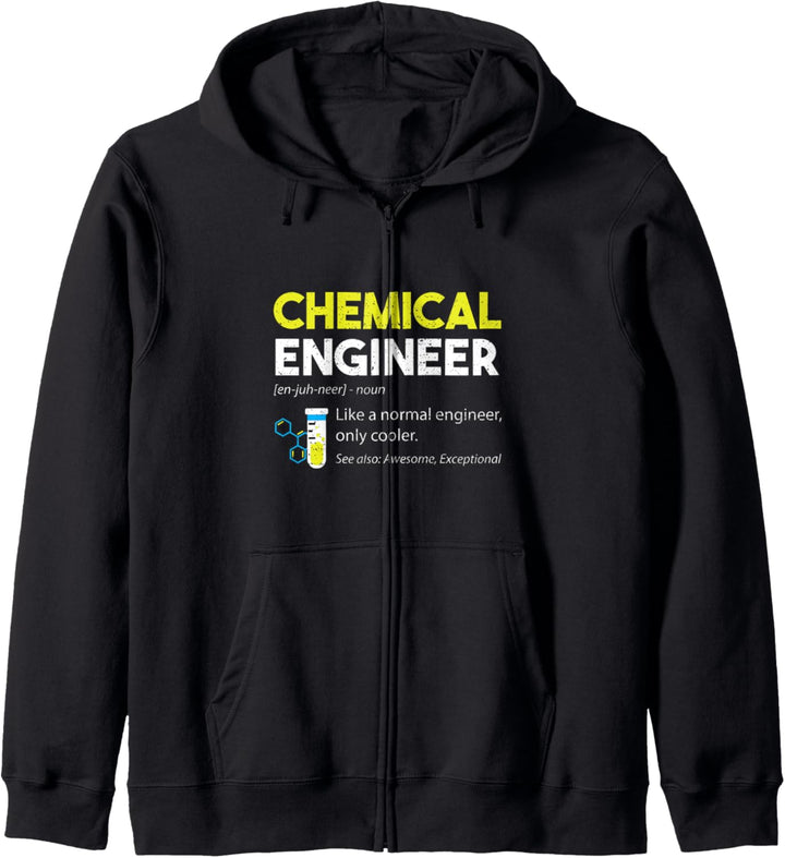 Wissenschaft: Chemical Engineer Definit... Ingenieur Sprüche Kapuzenjacke