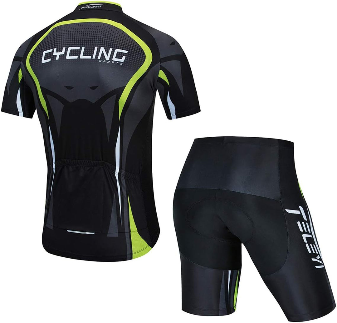 Weimostar Radtrikot setzt Männer Bike Top Mountainbike Trikot Shorts Anzug Fahrrad Shirt Road Fahrra
