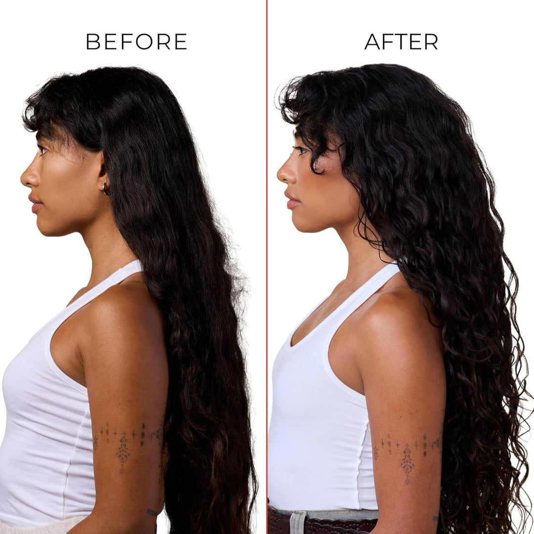 Bounce Curl Volume EdgeLift Bürste, 5-in-1-Werkzeug für volumisierte Wellen, Locken und Spulen, Rubi