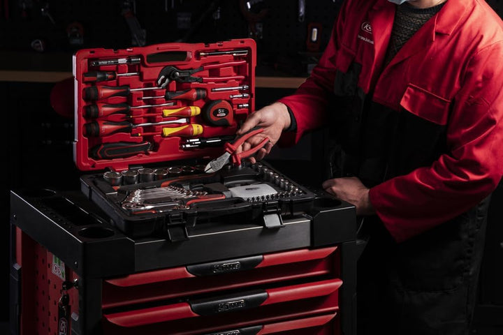 'KS Tools 922.0701 Coffret de 100 Pièces de DOUILLES/Zubehör Ultimate 1/4 – 1/2 " 101 pièces, 101 pi