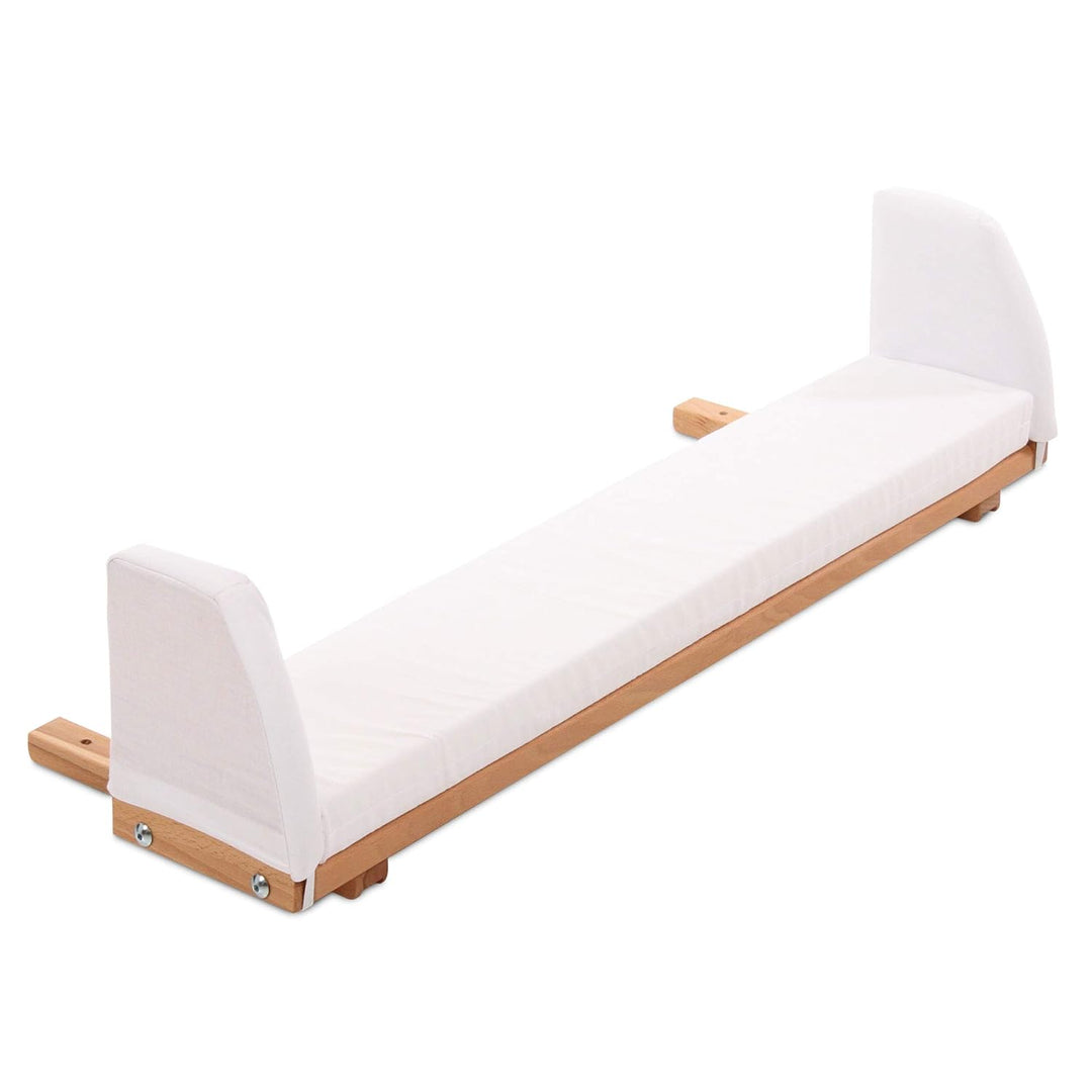 babybay Beistellbett Verlängerungsseite inkl. Matratzenergänzung weiss passend für Modell Original u
