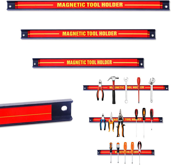 DREAMADE Magnetleiste Werkzeugleiste an der Wand, Magnet Werkzeughalter Werkzeughalterung, Halterung