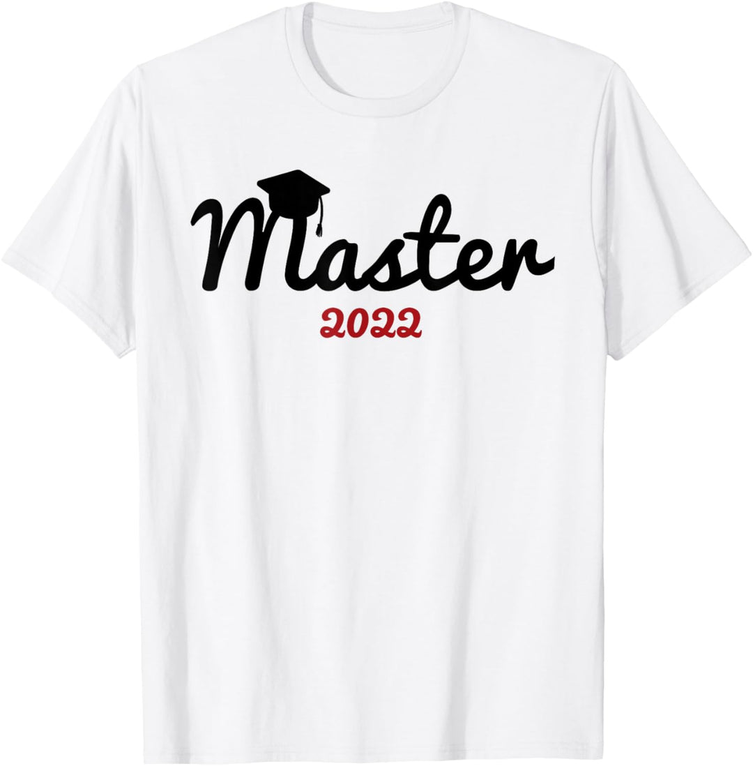 Master Hut 2022 Abschluss Geschenk Mastertitel Student T-Shirt