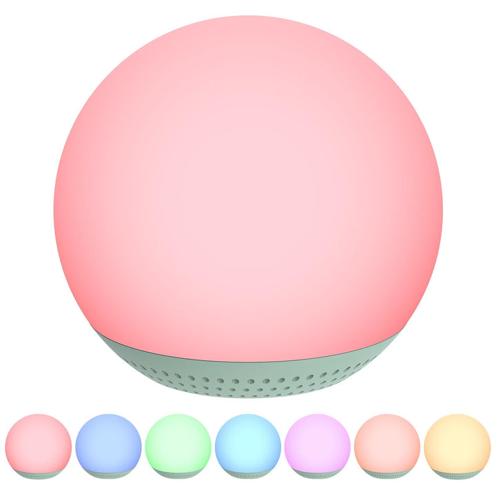 HOMGEN 2 in 1 White Noise Machine Silikon Weisses Rauschen Maschine für Babys Wiederaufladbare Schla