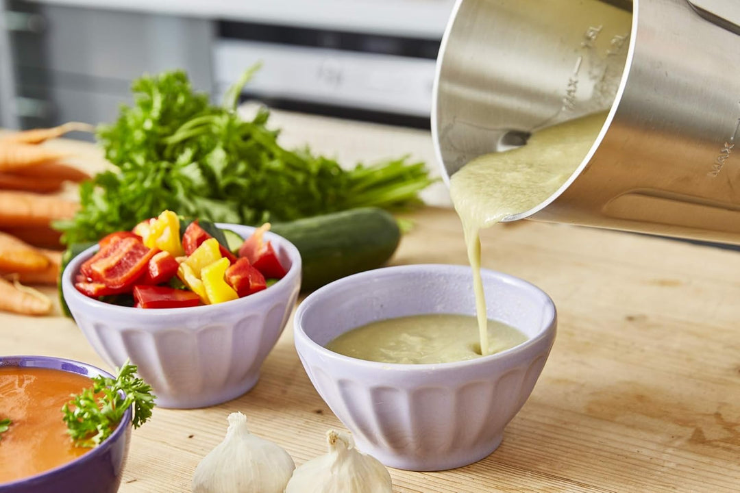 Heiz-Standmixer aus Edelstahl Senya Suppenmixer Cook &amp; Heat Fassungsvermögen 1,6L 1150W 17.5 x 20.5