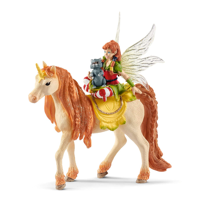 SCHLEICH 70567 Marween mit Glitzer-Einhorn, für Kinder ab 5-12 Jahren, BAYALA - Spielfigur Standardv