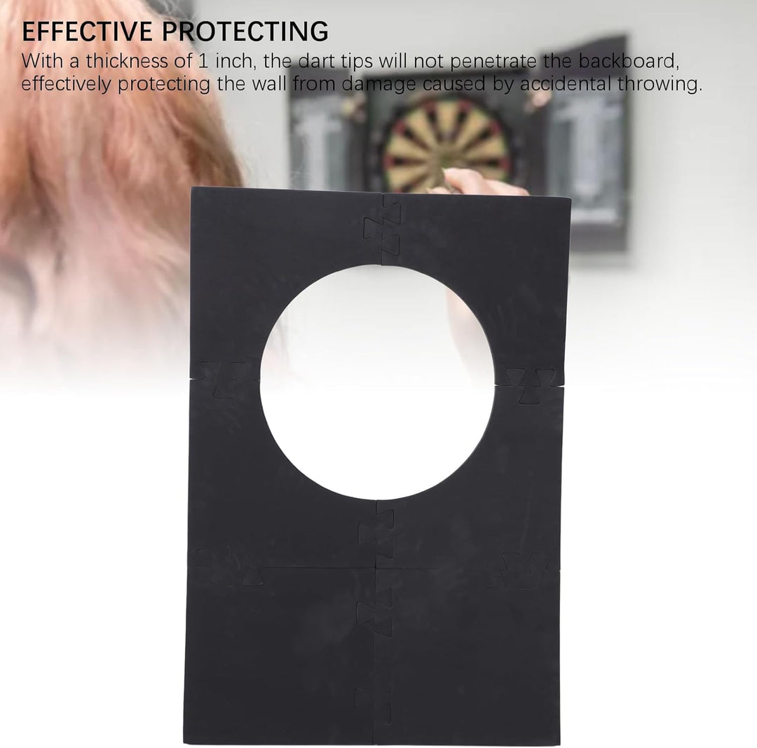 Alomejor Dartscheiben-Rückwand, Eva-Wandschutz, 2,5 cm Dick, für Zuhause, Bar, Spielzimmer, Club mit