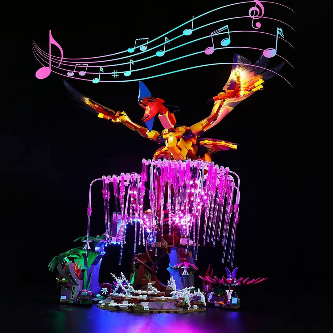 Music Version Led Licht Set für Lego Avatar Toruk Makto und der Baum der Seelen, Dekorationsbeleucht