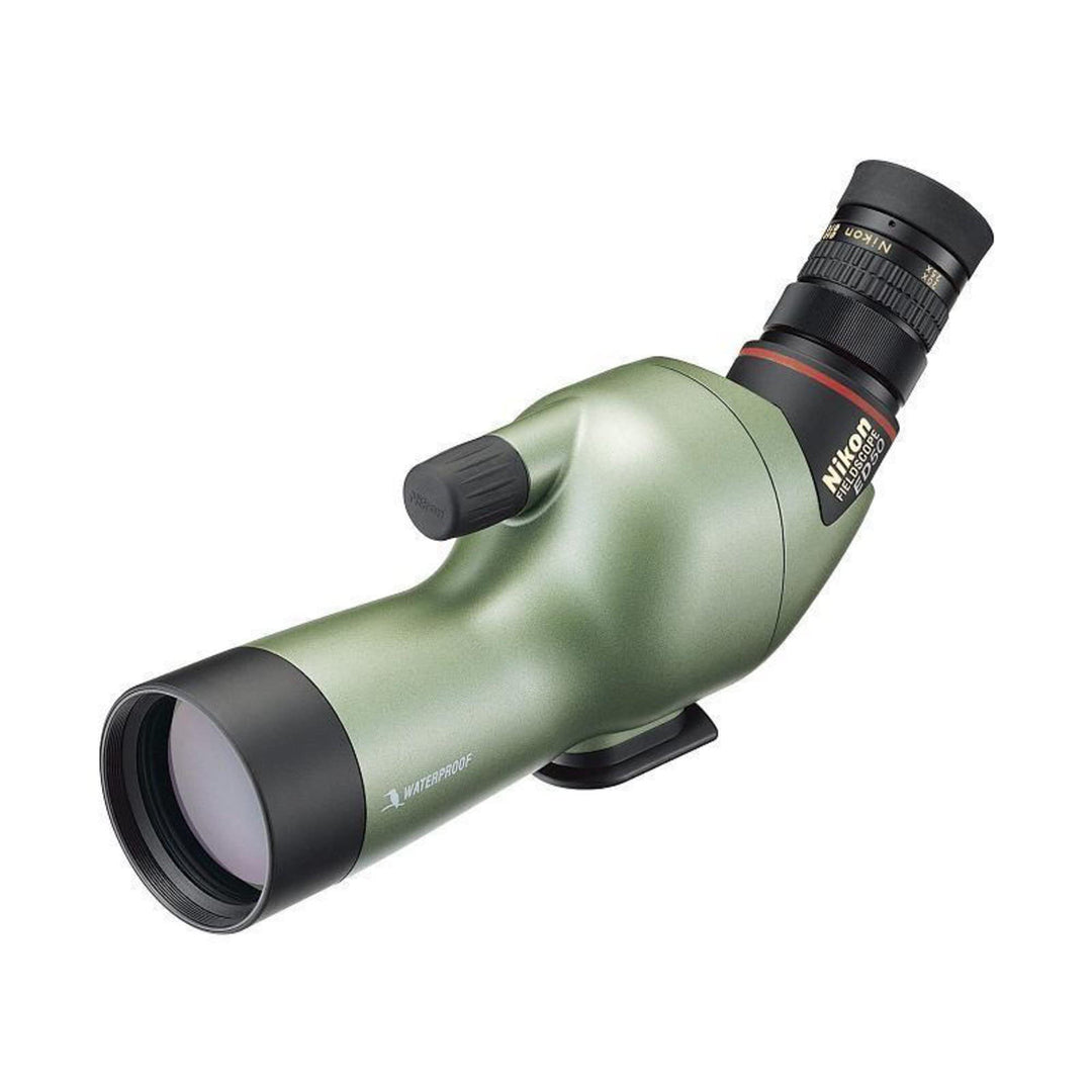 Nikon Spektiv (Fieldscope) ED 50 Angled Beobachtungs-Fernrohr grün perlglanz (ohne Okular), grün per