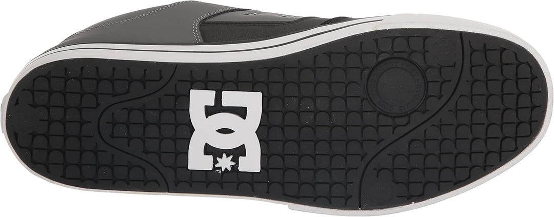 DC Shoes Herren Pure SHOE-D0300660-0WPD-black Skate-Schuh 43 EU Schwarz Grau Grau, 43 EU Schwarz Gra
