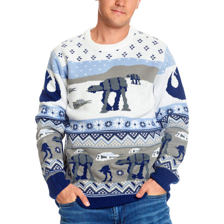 Elbenwald Strickpullover Weihnachten in verschiedenen Designs für Herren Damen Unisex Baumwolle Mehr