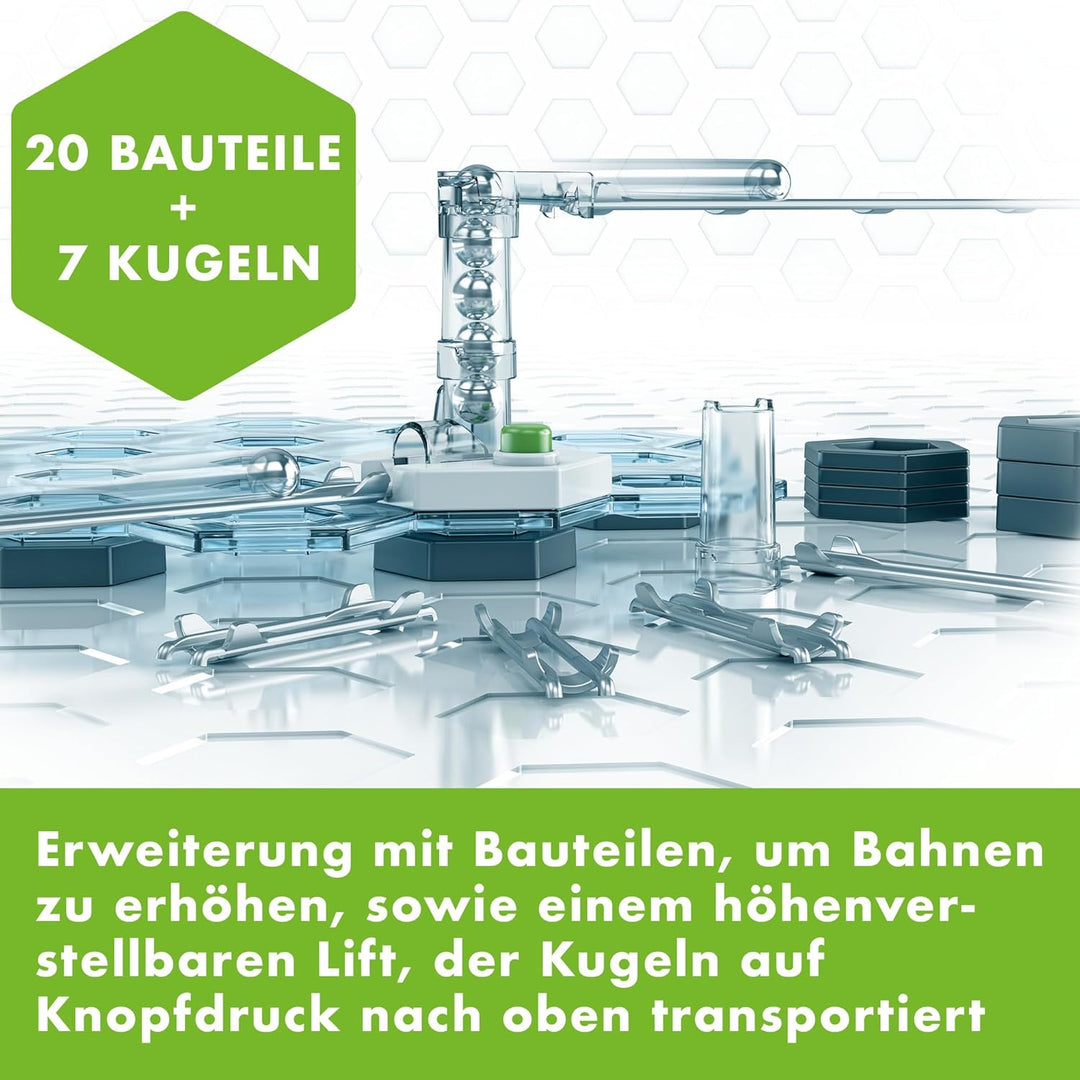 Ravensburger GraviTrax Extension Lift 22419 - Erweiterung für deine Kugelbahn - Murmelbahn und Konst