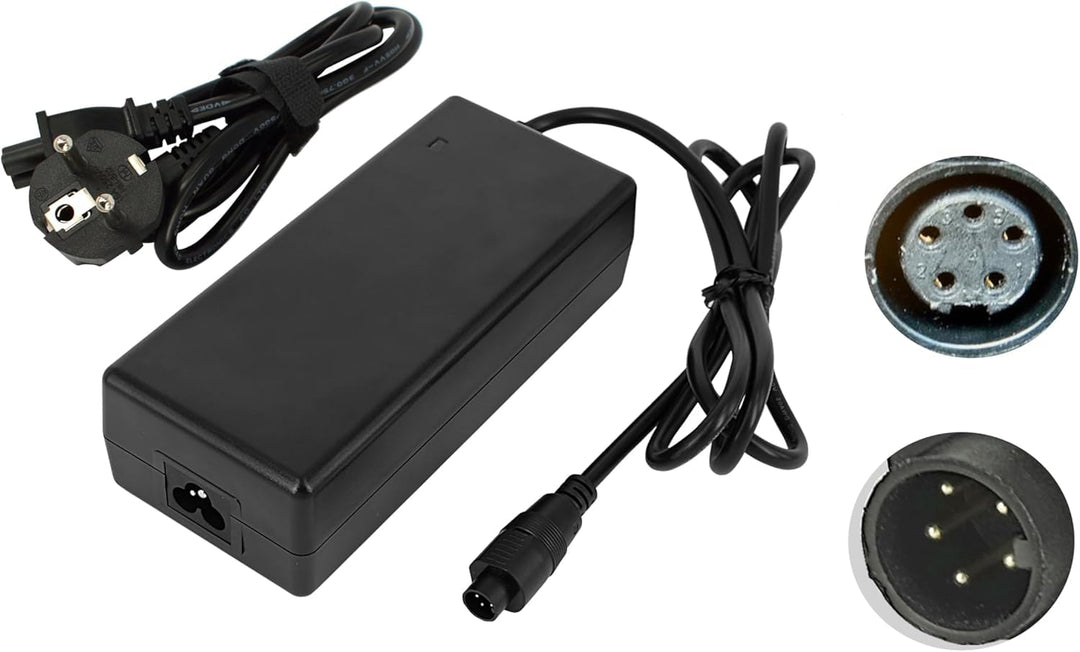 PowerSmart® 36V-42V 2A SVD 5-Pin Ladegerät für Fischer Frame Battery for Crussis 2018