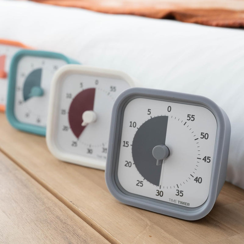 Time MOD - 60 Minuten Visueller Timer Home Edition für Kinder – Homeschooling, Timer für Schultisch,