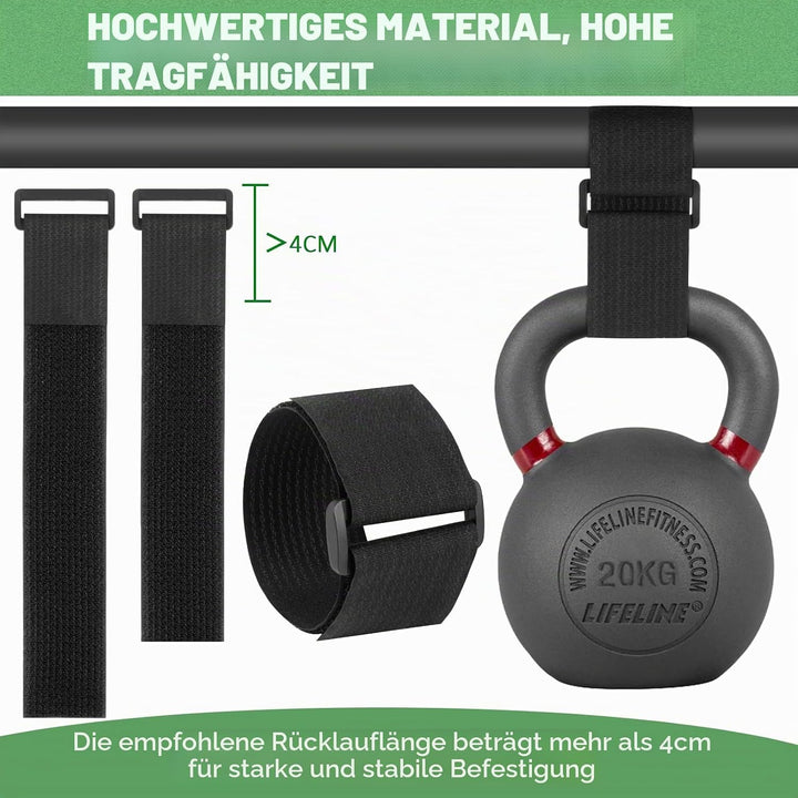 6m klettband kabelbinder mit 30 Schnalle, Frei Zuschneidbar Klettverschluss Band - 5cm Breit, wieder