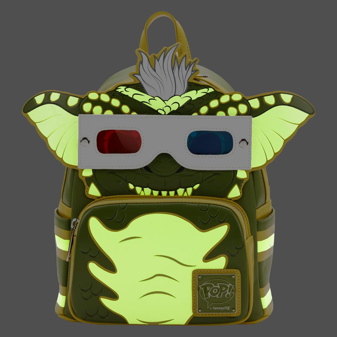 Loungefly Gremlins Stripe Glow Mini Backpack