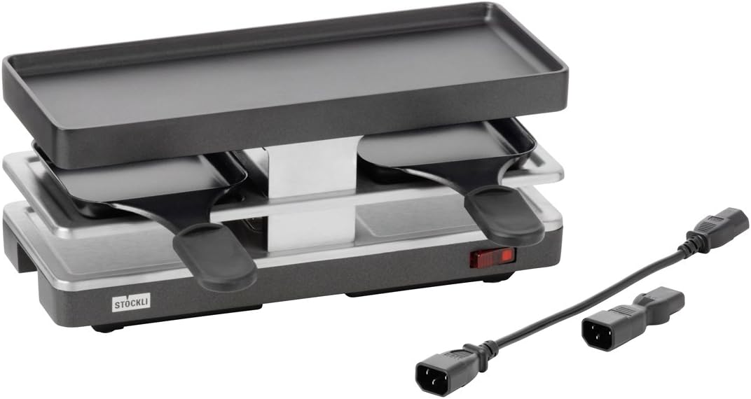 Stöckli Raqulette Twinboard plus anthrazit, 0010.00