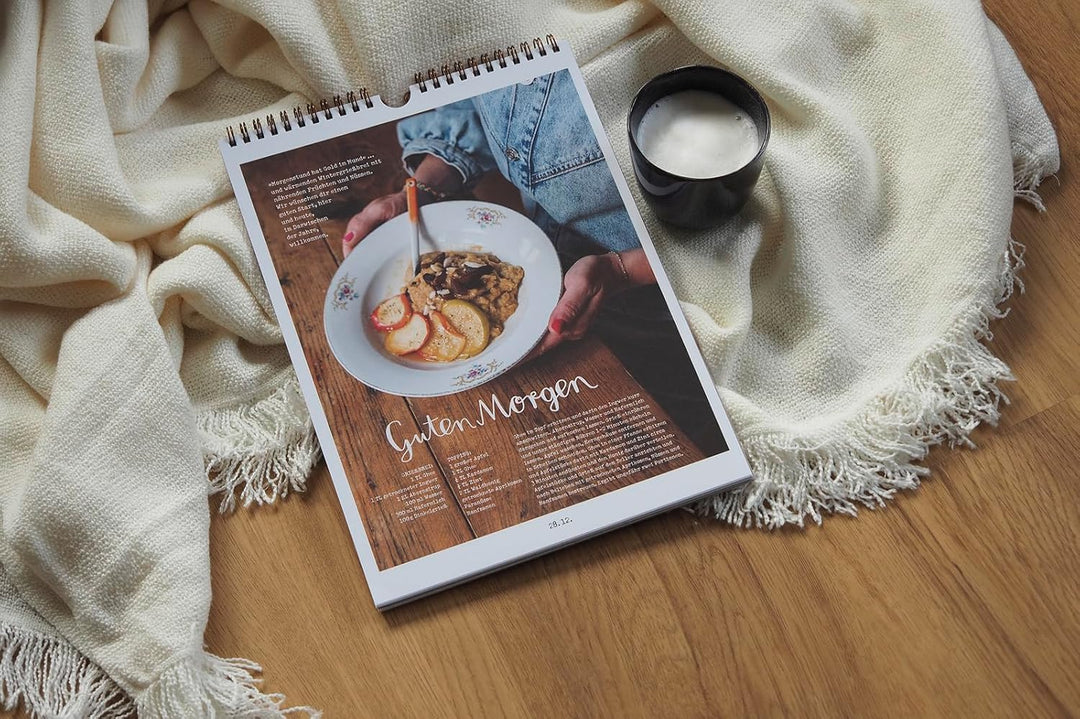 Lichtungen Advent 2024: Adventskalender mit kreativen Ideen, Rezepten, Handlettering, Upcycling-Tipp