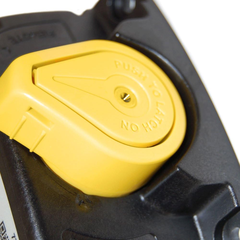 Blue Sea Systems Hochstrom-Magnetspule. 24 V Bi-stabil mit Drehknopf, 24 V Bi-stabil mit Drehknopf