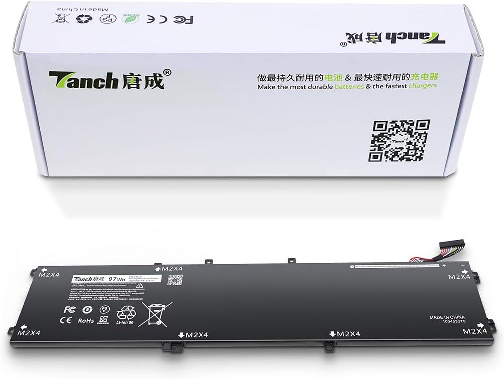 Laptop-Akku 6GTPY H5H20 GPM0365 5XJ2875 für Dell XPS 15 9560 9570 Präzision 5520 5530 11,4V 8333mAh