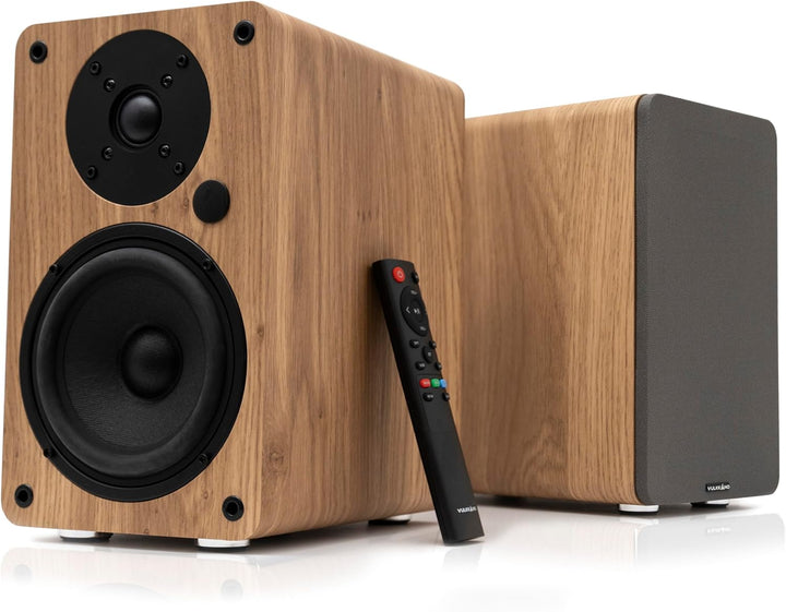 VULKKANO A5 ARC Aktivlautsprecher mit 5.25" Woofer, Bluetooth 5.0, HDMI ARC, Optica, RCA, USB, mit S
