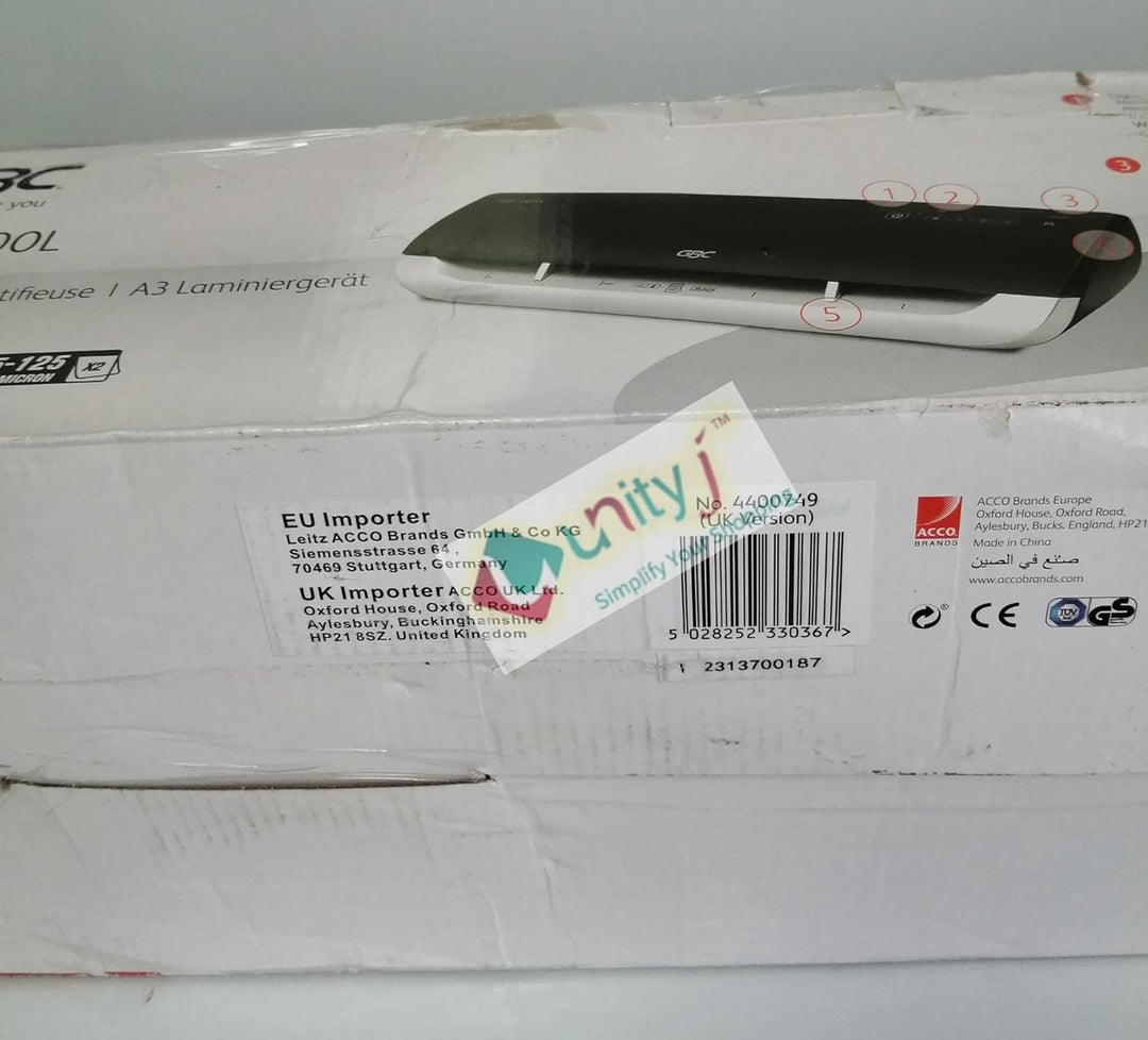 GBC Laminiergerät A3 Fusion 3000L, High Speed Laminieren, 1 Min. Aufwärmzeit, Heiss- und Kaltlaminie