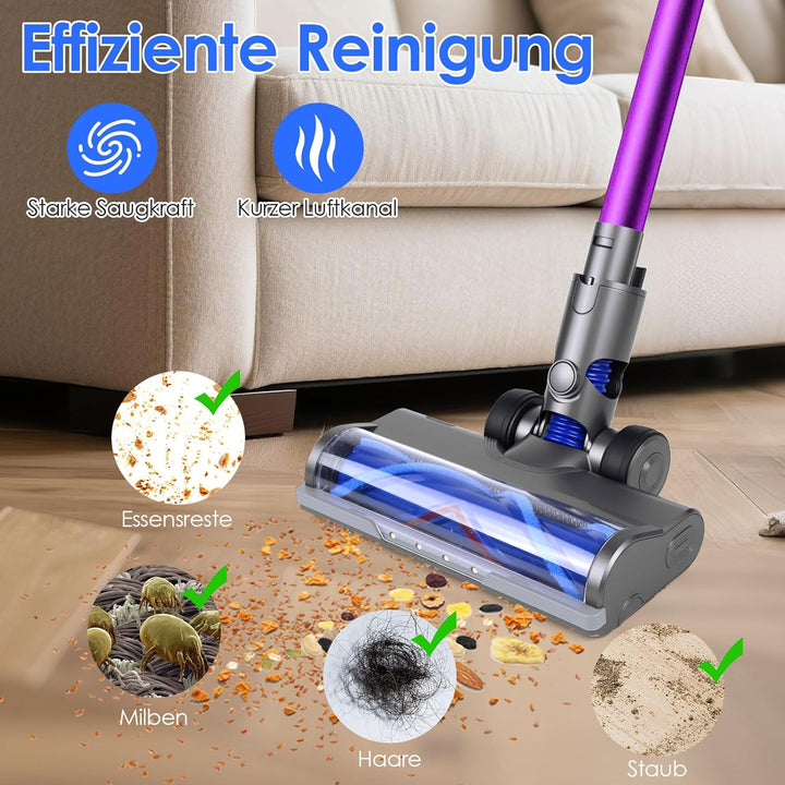 Elektrische Bürste kompatibel für Dyson V6 DC59 DC61 DC62 DC74 Staubsauger-Ersatzteile, Hartboden-Au