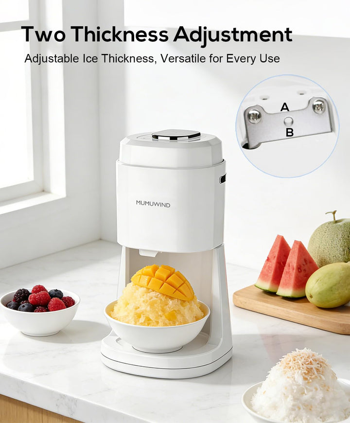 Slushy Maker Ice Shaver, ice crusher, slush-ijsmachine, Elektrische crushed ice maker is geschikt vo