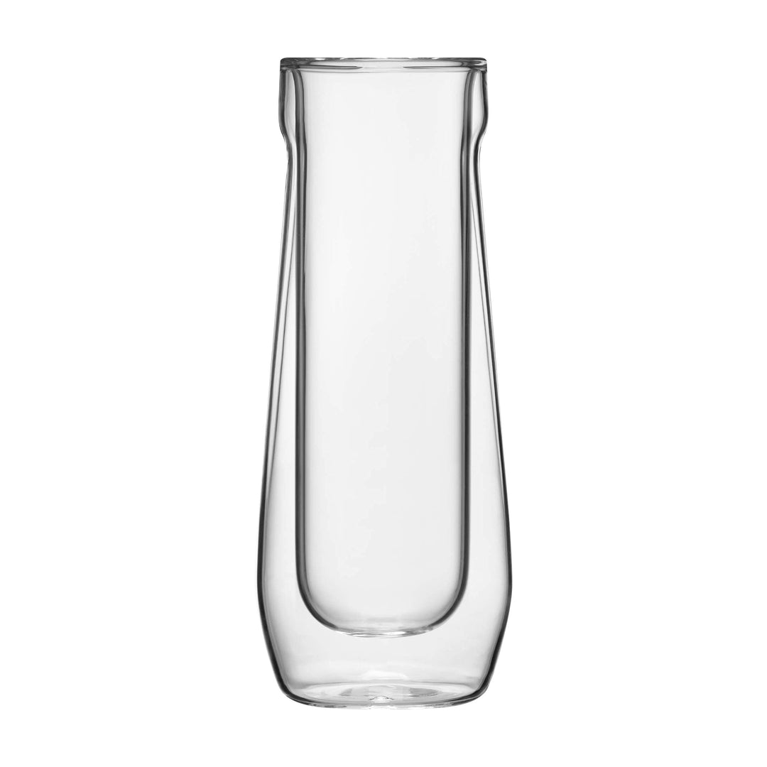 Corkcicle Glasflöte 2er Set, doppelwandiger Isolierbecher, perfekter Kaffee, Wein, Bier und Champagn