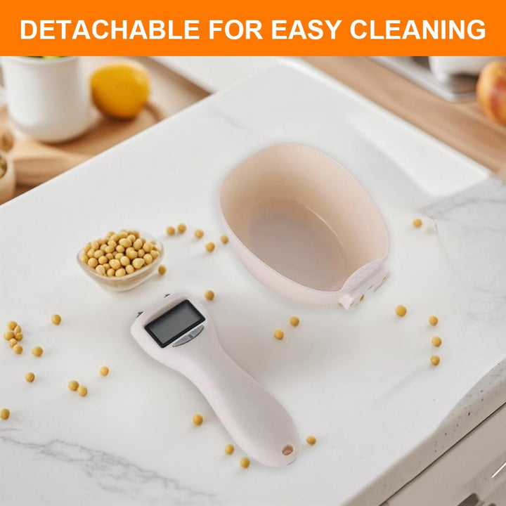 Digitale Küchenwaage Cooking Star mit 0,1-g-genauer Teilung und 800 g Tragkraft, Löffelwaage für kle
