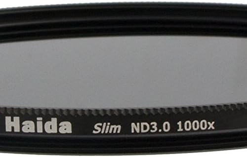 Slim Graufilter ND1000 77mm.Schlanke Fassung + Pro Lens Cap mit Innengriff