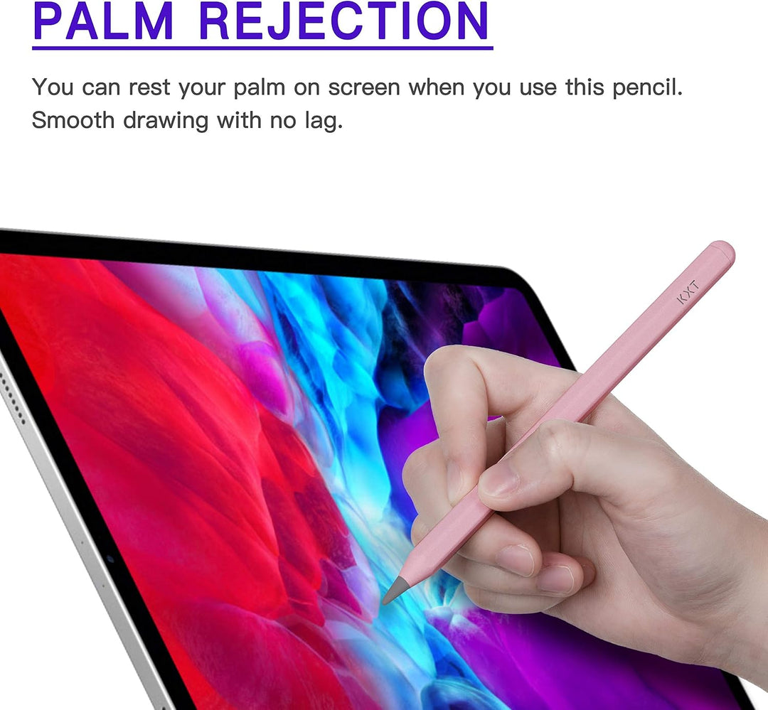 Stylus Stift für Apple iPad(2018-2023),Mit Neigung&Palm Rejection&Magnetic Adsorption Eingabestifte