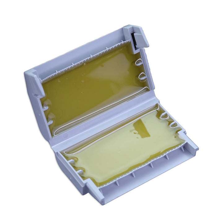 WAGO Gelbox 207-1433, max. 6 mm²-Klemmen, 2 Stück, Abg für Aderleitung mit Gel, wasserdicht, feuchti