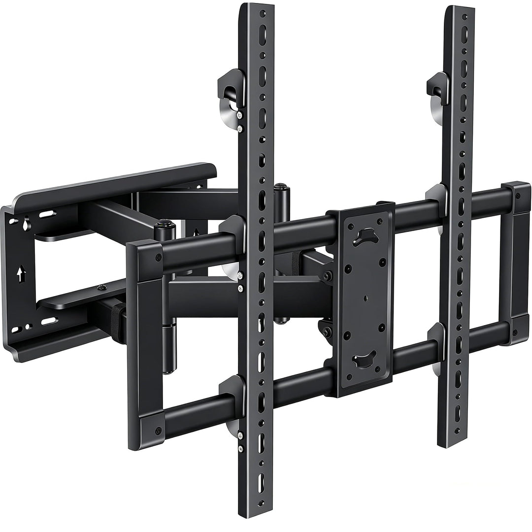 TV Wandhalterung Schwenkbar für 55-100 Zoll Fernseher, Neigbar Ausfahren Wandhalterung für Flach &amp; C