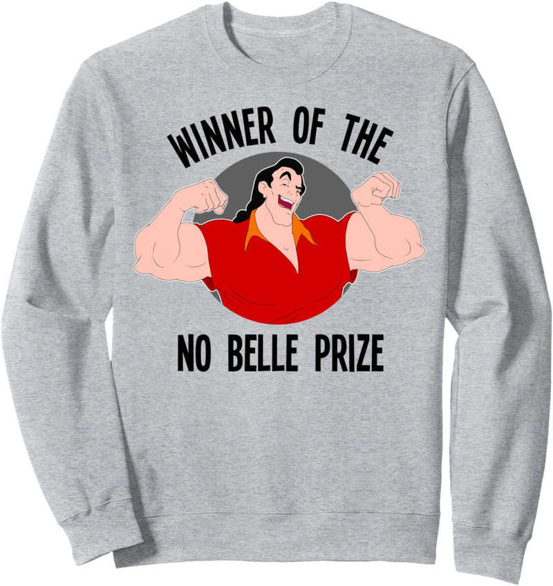 Disney Beauty And The Beast Gaston No Belle Prize Winner Sweatshirt