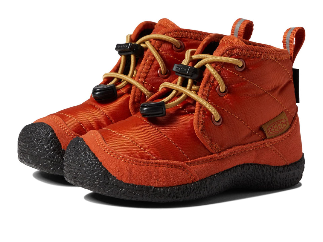 KEEN Unisex Kinder Howser 2 Waterproof Chukka Boots 37 EU Potters Clay Black, 37 EU Potters Clay Bla