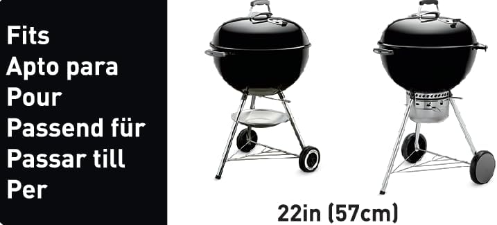 Weber Grillroste Edelstahl für 57 cm Holzkohlegrills - Gourmet BBQ System, pflegeleicht, rostfrei un