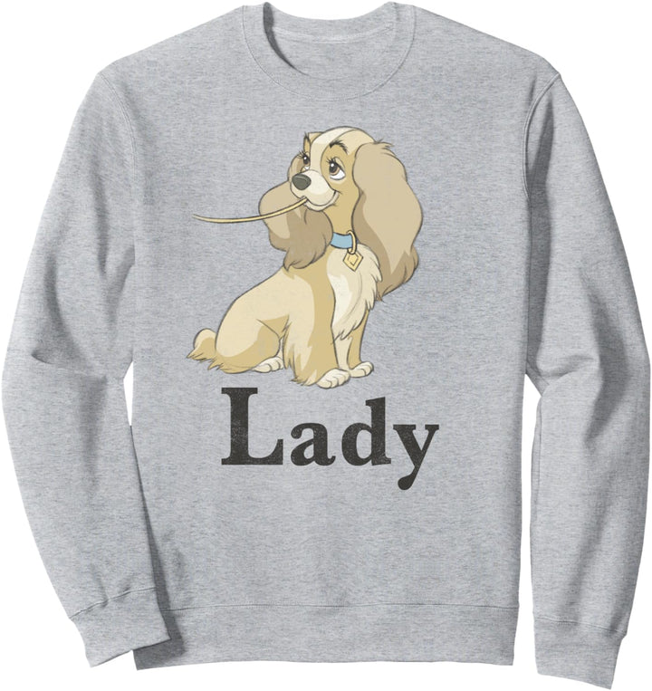 Disney Lady And The Tramp Spaghetti Lady Couples Sweatshirt