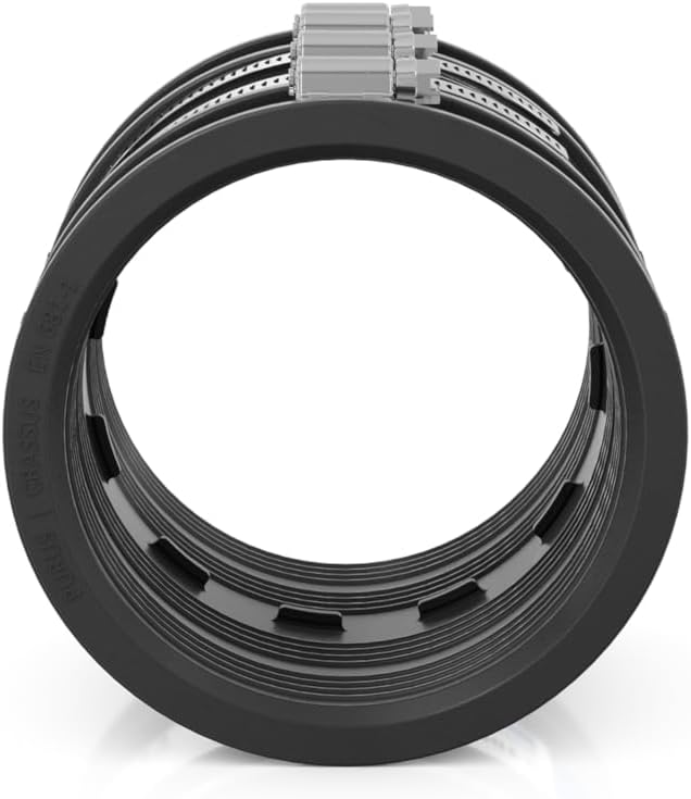 Crassus Schlauchadapter CSC 115 Typ 2B, EPDM / V2A, 1 Stück, 100-115 mm, CRA14037, 100-115 mm