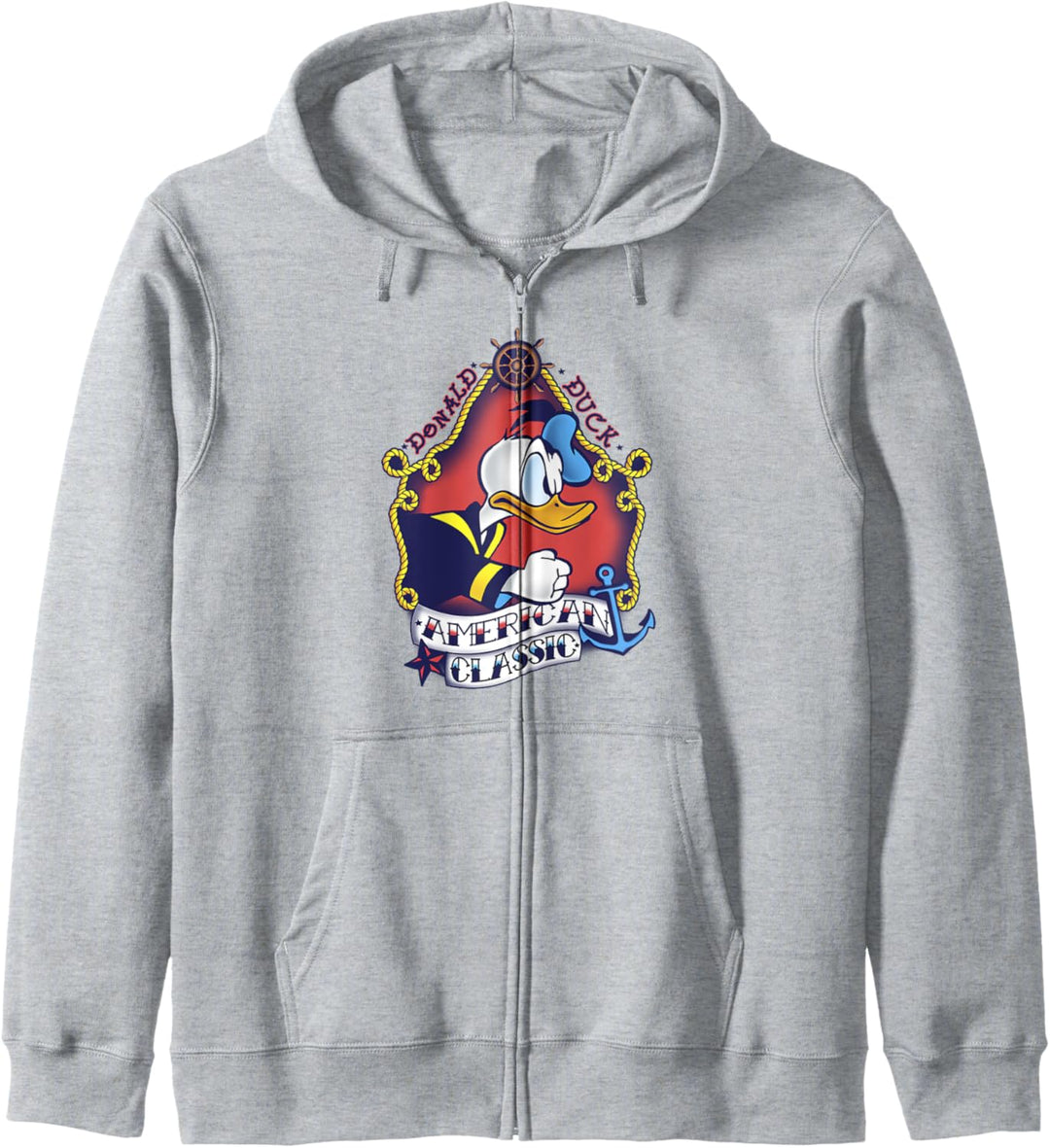 Disney Mickey And Friends Donald Duck American Classic Kapuzenjacke