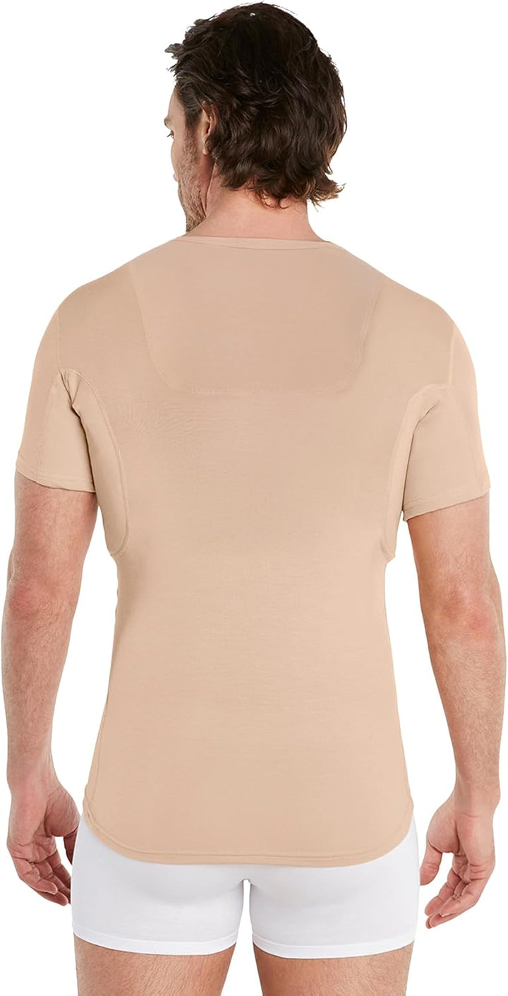 FINN Anti-Schweiss Unterhemd Herren mit Einlage am Rücken und Achsel-Einsätzen für maximalen Schutz