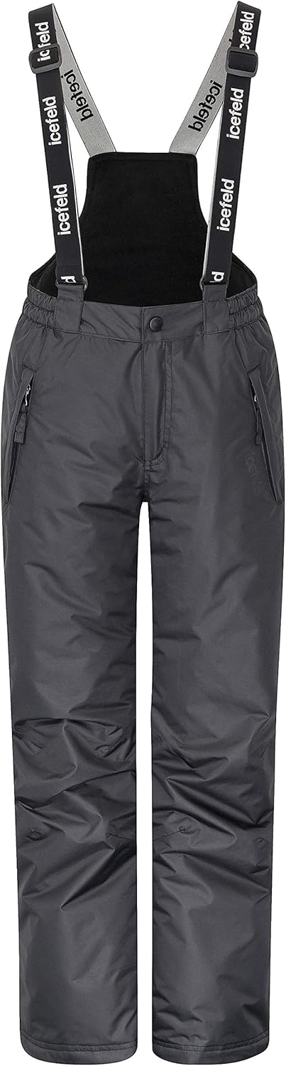 icefeld gefütterte Skihose/Winterhose/Thermohose/Schneehose (PFC frei) für Kinder (Mädchen und Junge