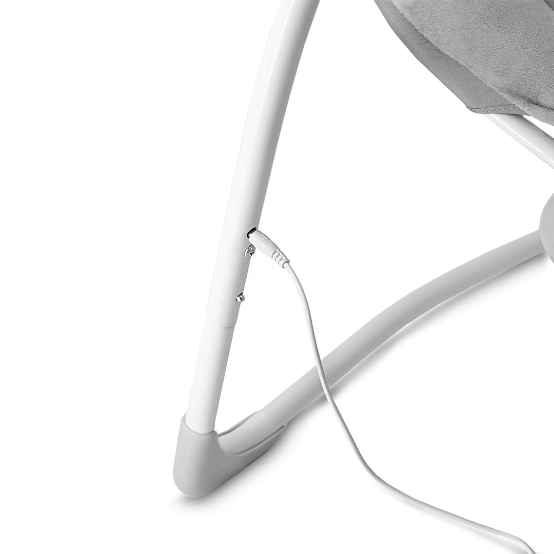 MoMi Babywippe LISS für Babys bis 9 kg, faltbar, Batterie- oder Netzbetrieb, Netzteil mit USB-Kabel,