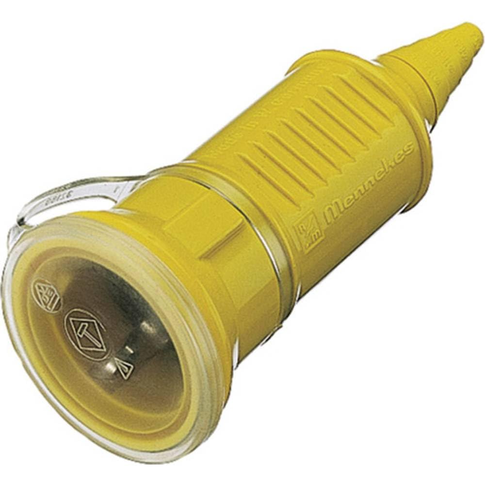 MENNEKES Schutzkupplung Kunststoff 230V gelb IP44 10845