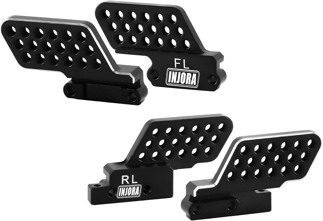 INJORA Stossdämpfer Halter Mehrere Einbaupositionen Dämpfer Halterung CNC Aluminium für TRX4M Upgrad